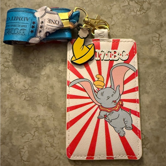 NEW! Loungefly Blue and White Disney ID Holder - Picture 2 of 3